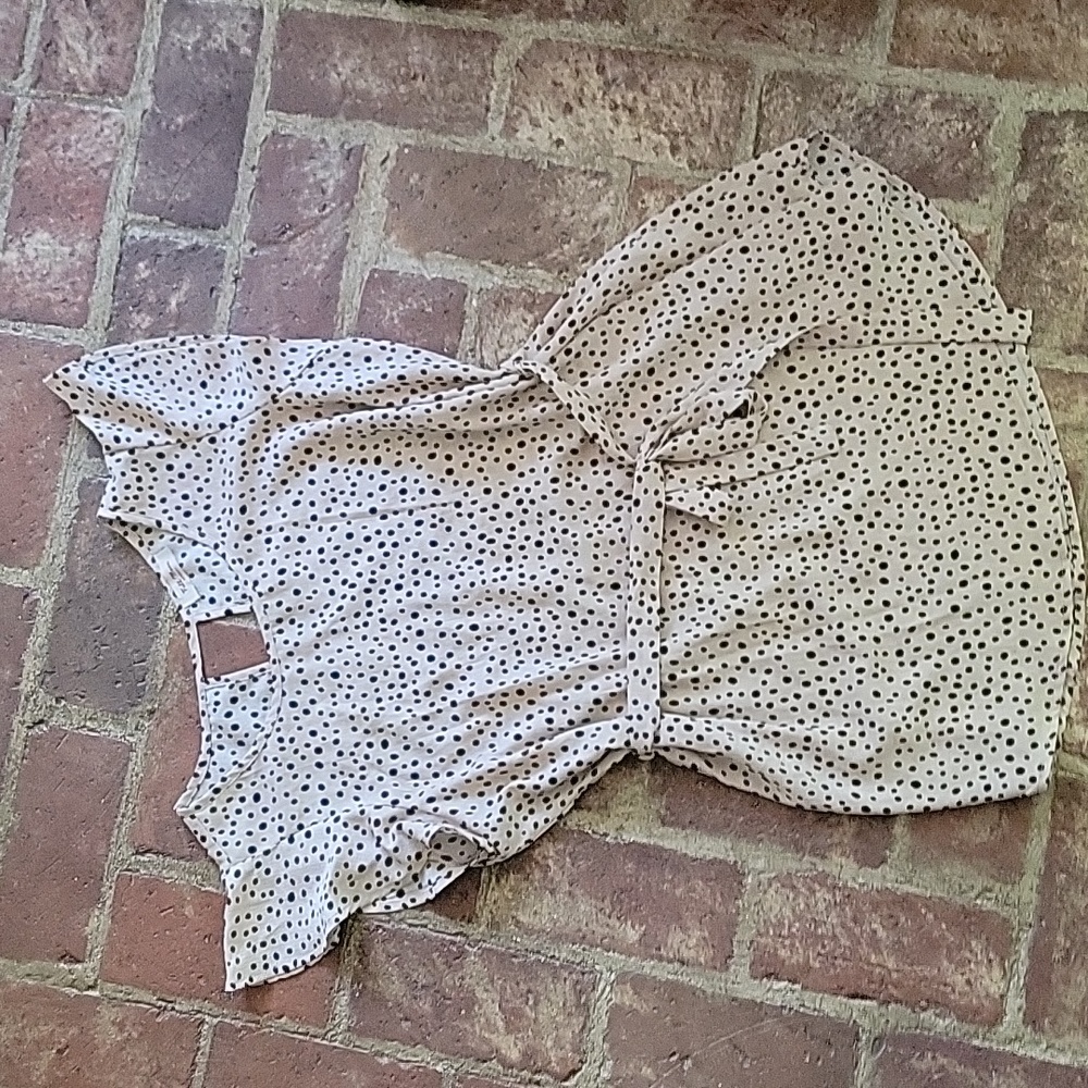 Stitch Fix Full Moon Dotted Maternity Tunic